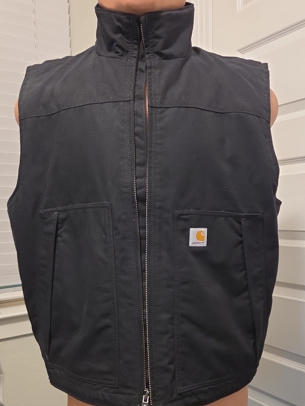 Carhartt 101494 Men's 2XL Black Thinsulate Insulated Work Vest
